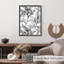 «Botanical Black & White Botanical Dreams I», reproduction d'art moderne sans cadre
