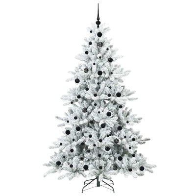 Artificial Hinged Christmas Tree with 300 LEDs