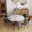 Ensemble de salle à manger à piédestal 59,05 po Alperton-1901622758-1939862069