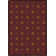 Whimsy Mariner's Tale Anchor Wine Area Rug