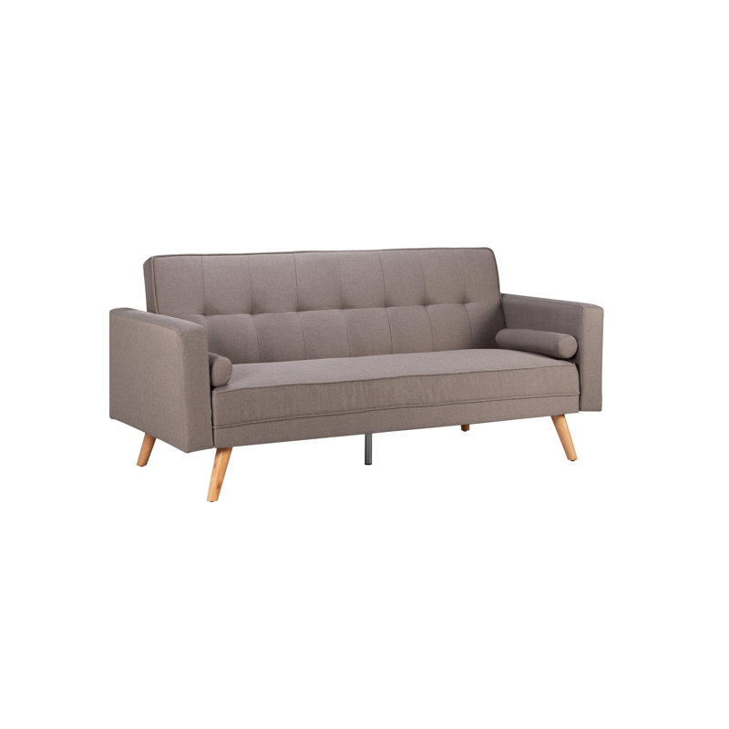 Fansler 195Cm Square Arm Sofa Bed