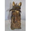 Statue de chien Rehm Terrier en bronze - Taille: L 19 po x l 8 po x H 15 po.