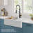 KRAUS Allyn Commercial Style 2-Function Single Handle Pull Down Kitchen Faucet-106378539