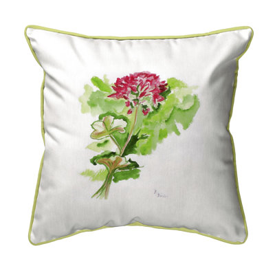 Housse de coussin d'extérieur carré Geranium