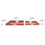 Deadrickz Square Tray Set Of 2-187159132
