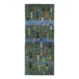 One-of-a-Kind Runner 1'9'' x 4'9'' New Age Area Rug in Green/Malibu/Ocean Green