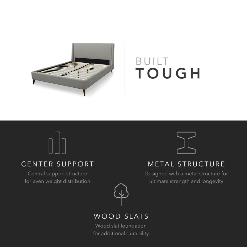 Brooklyn Upholstered Platform Bed, King