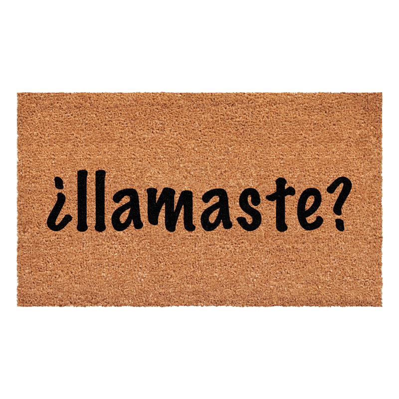 Llamaste Spanish Doormat 17" x  29"