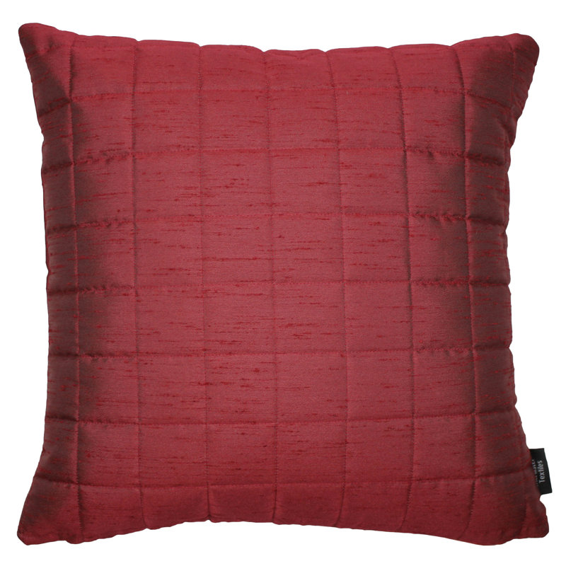Bloxom Square Cushion Cover, Wine Red, 60 x 60cm