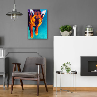 «German Shepherd - Kim» par Dawg Painter