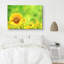 Tournesol sur fond de pétales de tournesol-99543408