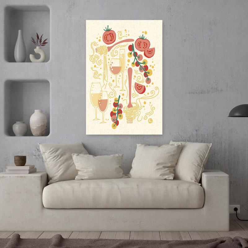 Contemporary Art Modern Rustic Contemporary Wall Art by Aia Ueno - Wrapped Canvas Print, 91.44 cm H x 60.96 cm W