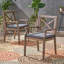 Chaise avec 2 coussins Perla