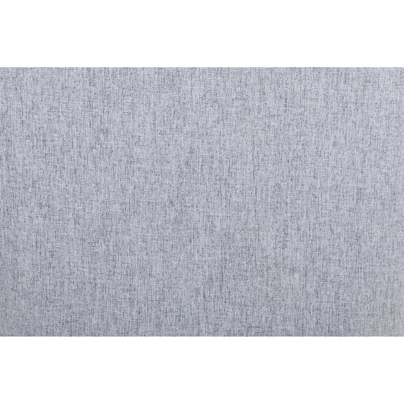 Paire de chaises à hauteur de comptoir de 20 po, siège rembourré en tissu gris, repose-pieds, chaises à largeur de siège et profondeur de produit de 21,03 po, bois