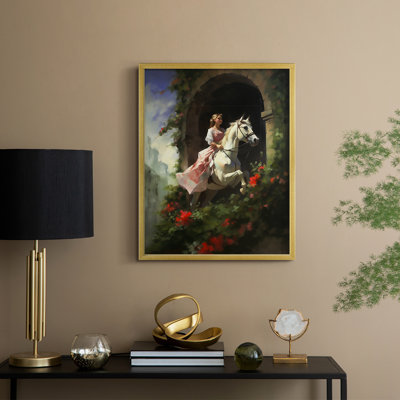Reproduction encadrée WOMEN Series CDXCVII - bois massif