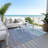 Elien Blue Washable Indoor-Outdoor Rug - LOOMLAN-968453179