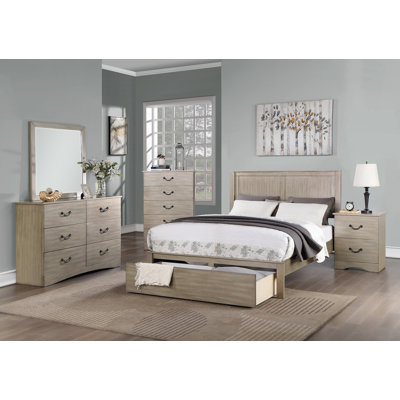 Standard 4 Piece Bedroom Set -  Red Barrel StudioÂ®, 955C1214001747B4B18984B8C3A65CAB