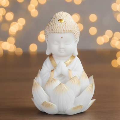 7"H Thai Buddha in Locus Figurine