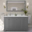 Ensemble de meuble-lavabo double 60 "avec miroir Avery-97831853-97831856-97831855