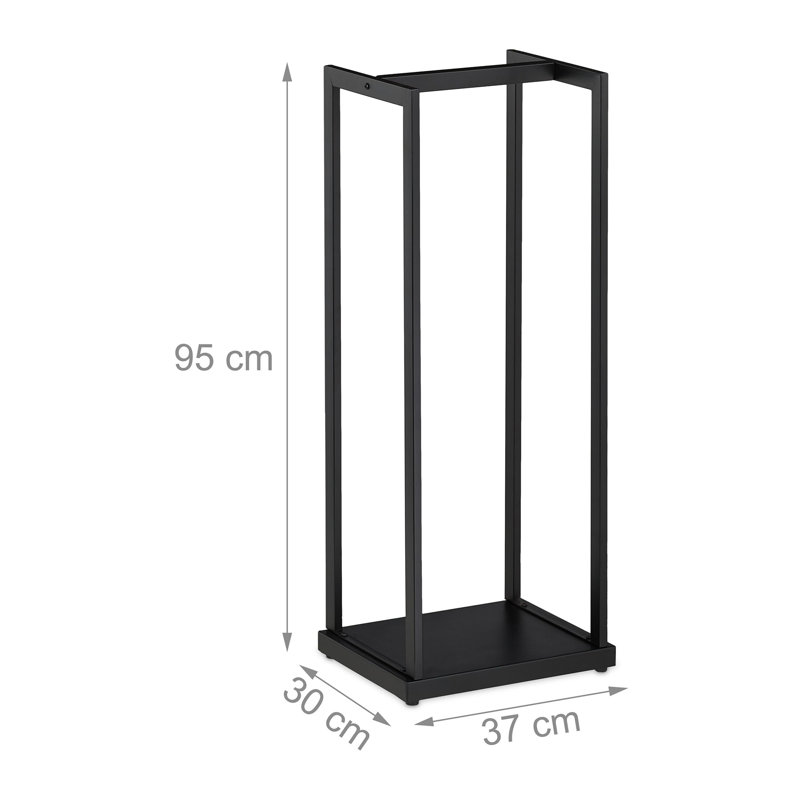 Saral 37cm W Metal Log Rack