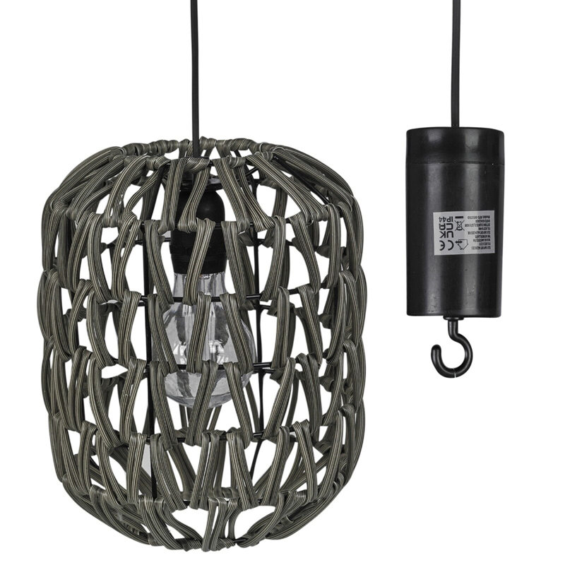 Alliana 30cm Battery Powered Integrated LED Outdoor Lantern