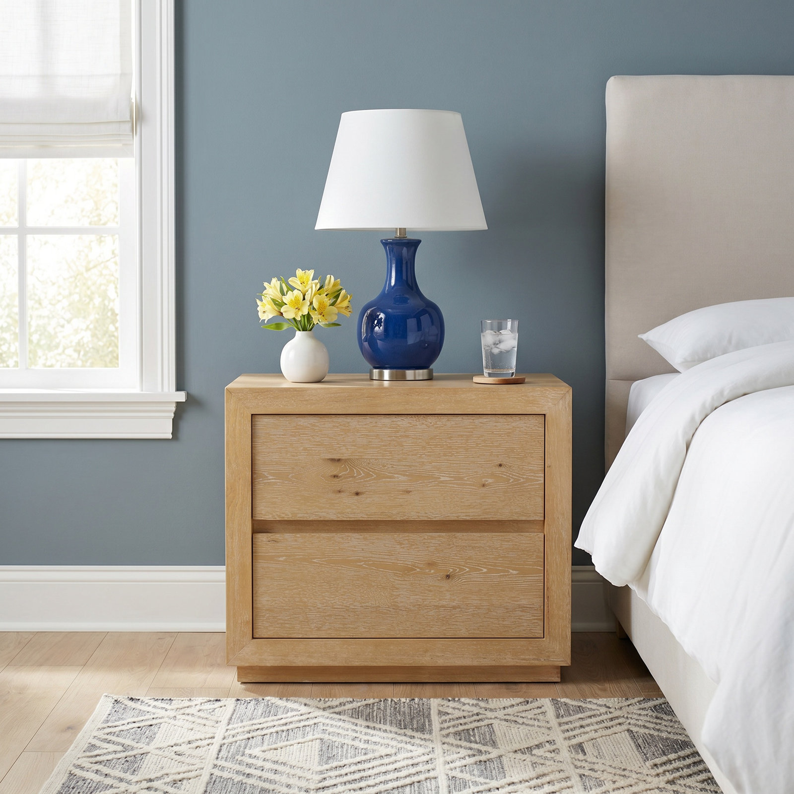 Dawson Two Drawer Nightstand