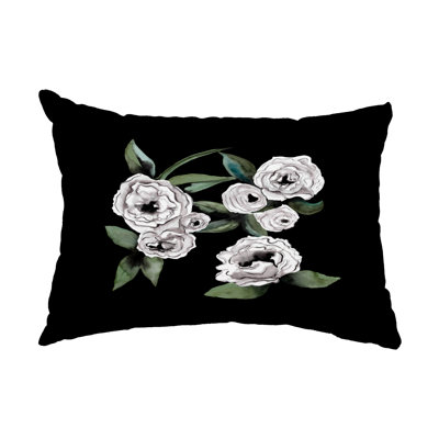  Radiant Rose Indoor/Outdoor Lumbar Pillow