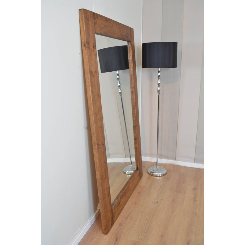 Stamford Wood Flat Wall Mirror