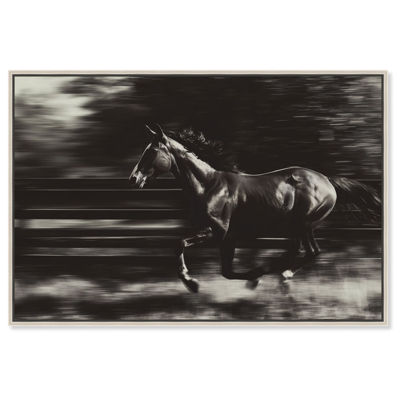 Velocity Unbound Print by Oliver Gal, 21"H x 31"W, Silver Floater Frame