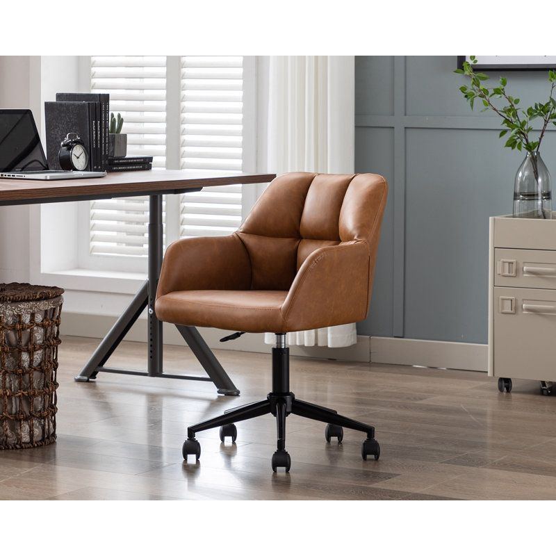 Airionna Office Chair, Brown