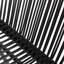 Chaise NUSA, structure en fer