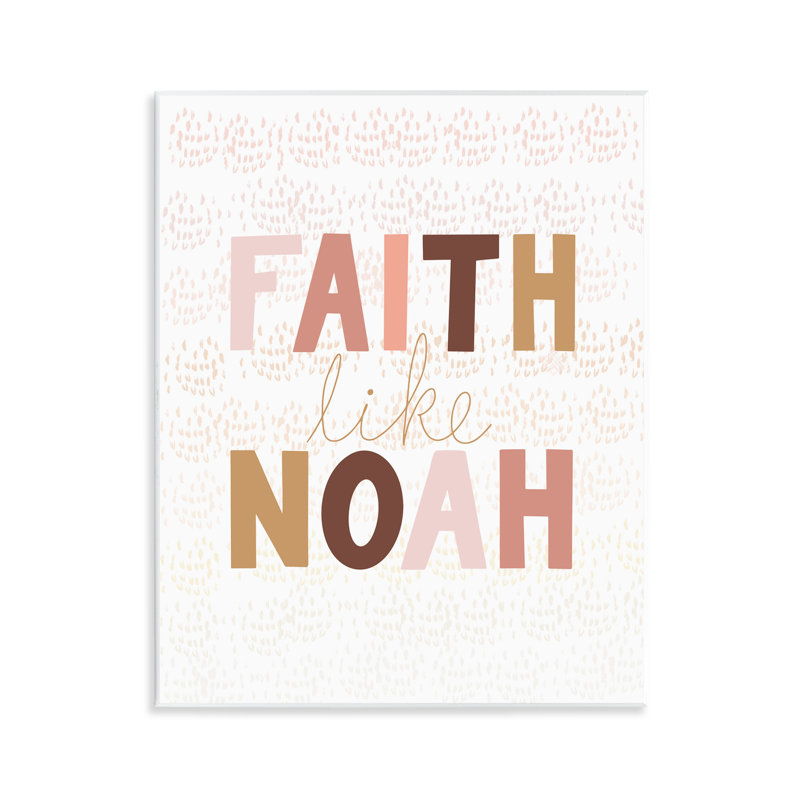 «Pastel Faith Like Noah's» par Tara Moss
