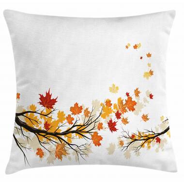 Indoor/Outdoor Fall Bounty Hand Hooked Polypropylene Throw Pillow