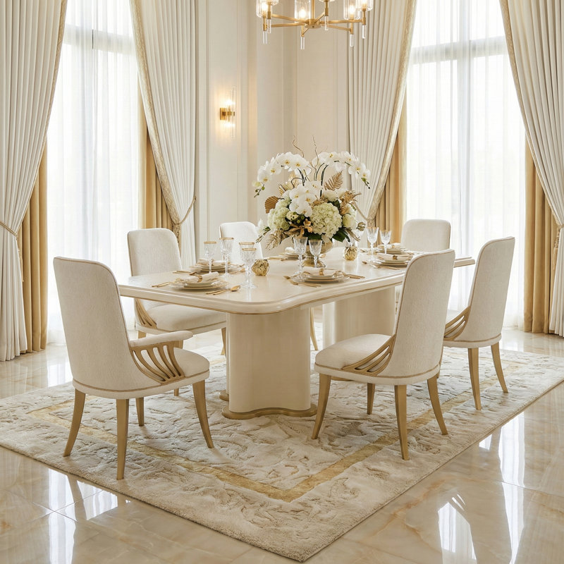 La Terrazza 9 - Piece Dining Set, 7 Pieces: Table, 6 Chairs
