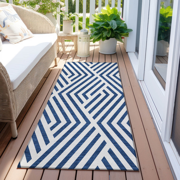 Altair Washable Geometric Indoor / Outdoor Rug