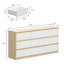 Commode 9 tiroirs, commode en bois 9 tiroirs-163470276