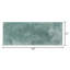 Luxury Microfiber Bath Rug Set - 20”X32”/23”X39” -  Blue Saphire-2064094775