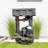 39"H Water Well Fountain with LED Lights for Patio