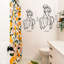 Décoration murale silhouette minimaliste moderne Silhouette-1729781477