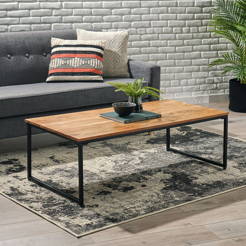 Table basse traîneau