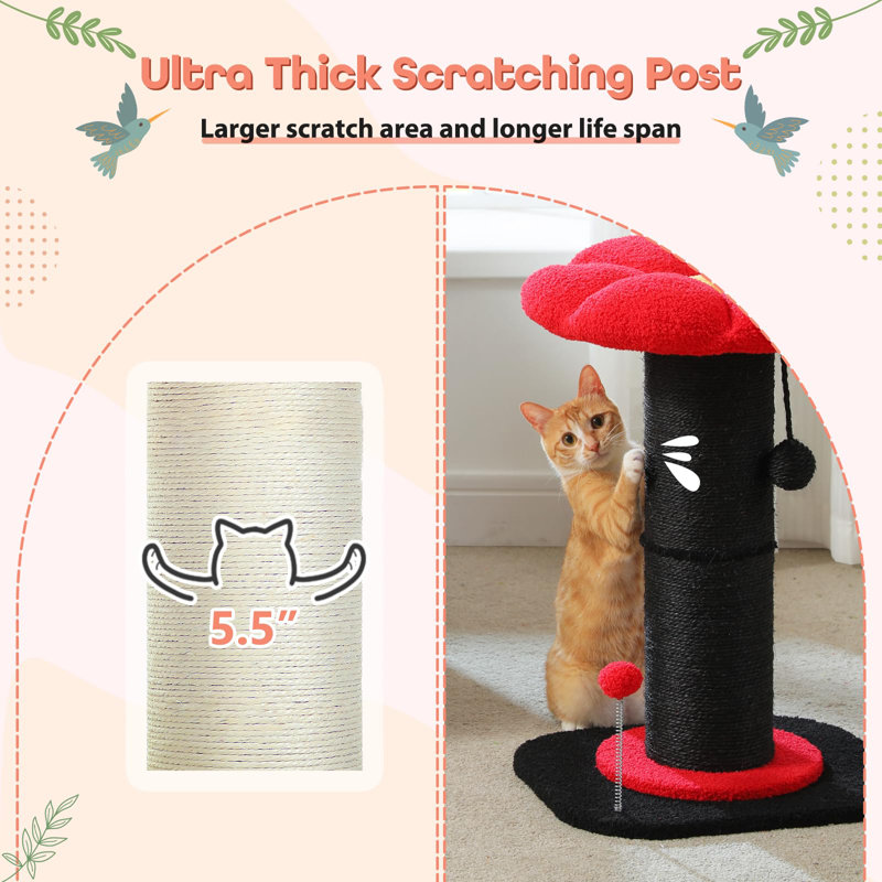 Scratching Post, Black