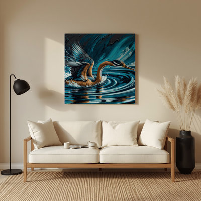 Art mural gris en faune sauvage