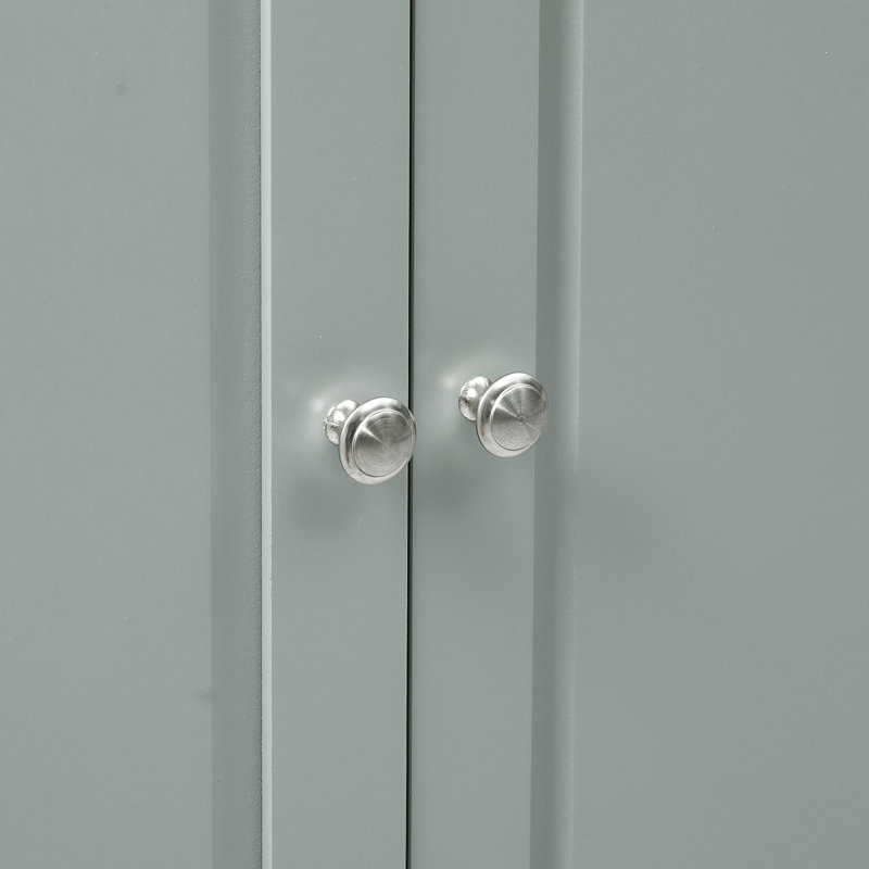 Armoire de rangement à 3 tiroirs Barnetta, Gris