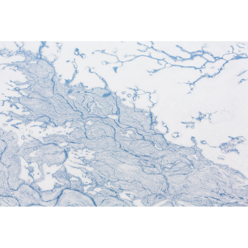 Glacier 3 Print by Francis Augustine, Paper, No Mat, 18" H x 27" W x 0.1" D