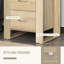 Hopkint 48cm W Manufactured Wood Bedside Table-1007447140