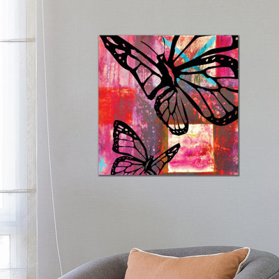 Butterfly II by Micha Baker - Wrapped Canvas Painting