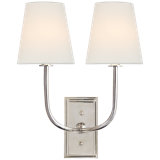 Thomas O'Brien Hulton Double Sconce
