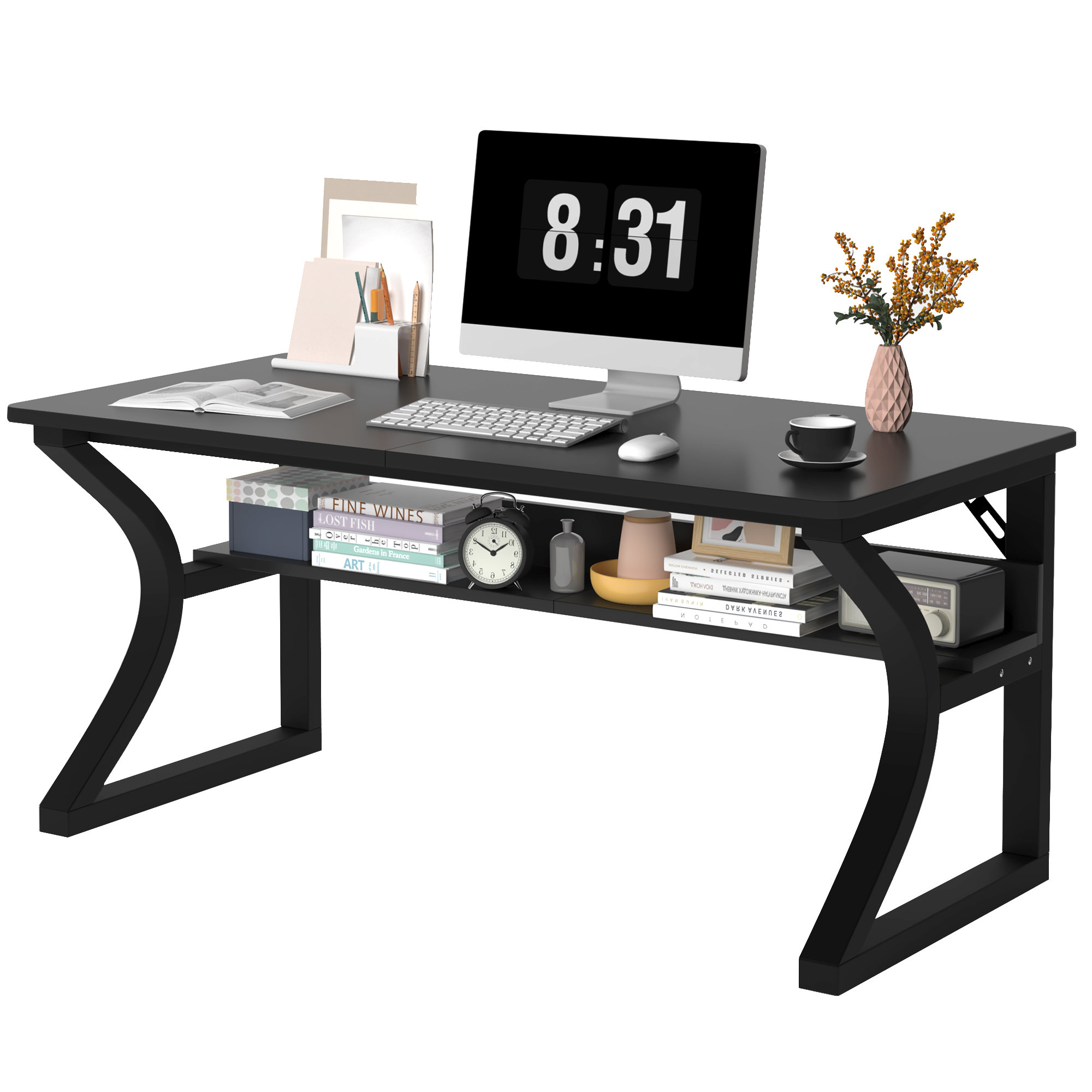 Inbox Zero Writing Table Modern Study Work Computer Desk For Home And ...