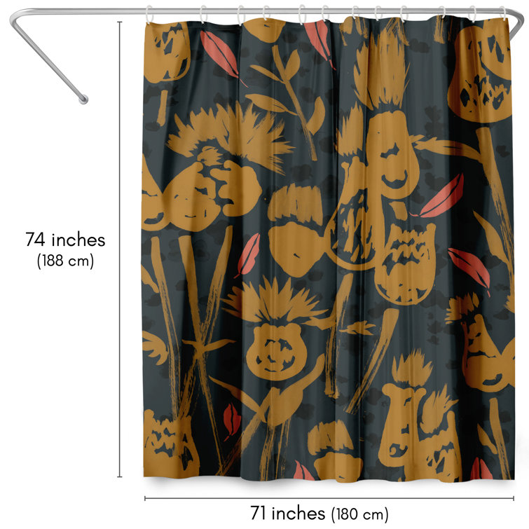 Bless international Shower Curtain 71*71 Inch With Hooks & Reviews -  Wayfair Canada