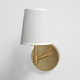 Shiloh Single Light Dimmable Armed Sconce